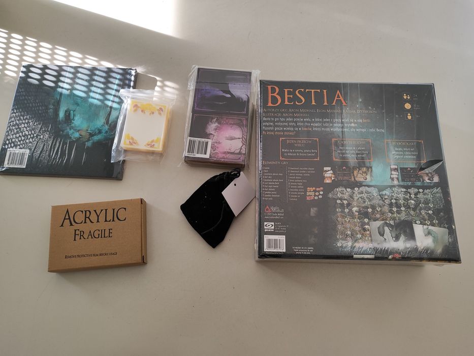 Gra planszowa Bestia PL najbogatsza wersja Kickstarter  All in even