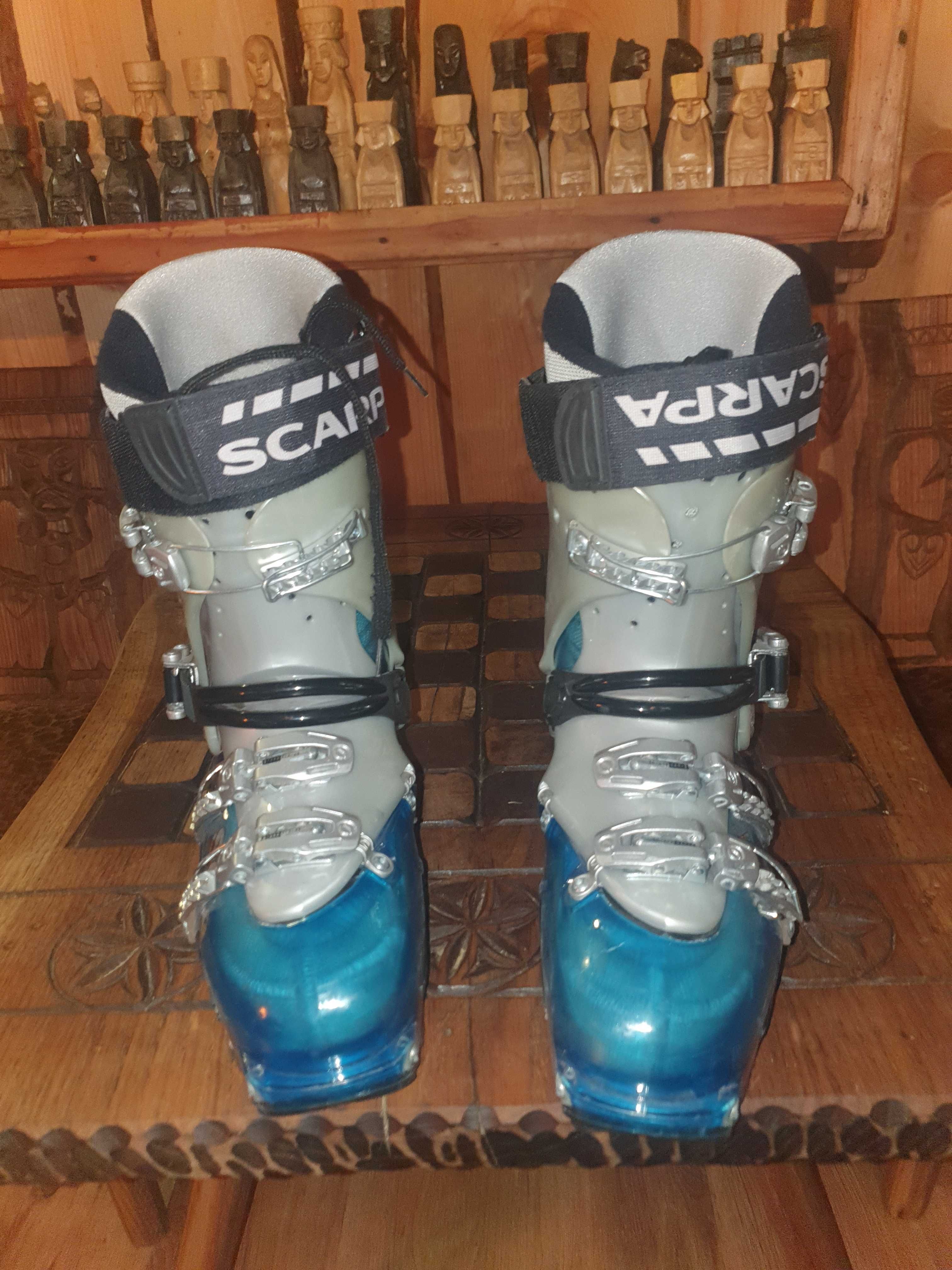 SCARPA scadi skitour damskie nr.24eu 37,5 stan IGŁA JAK NÓWKI