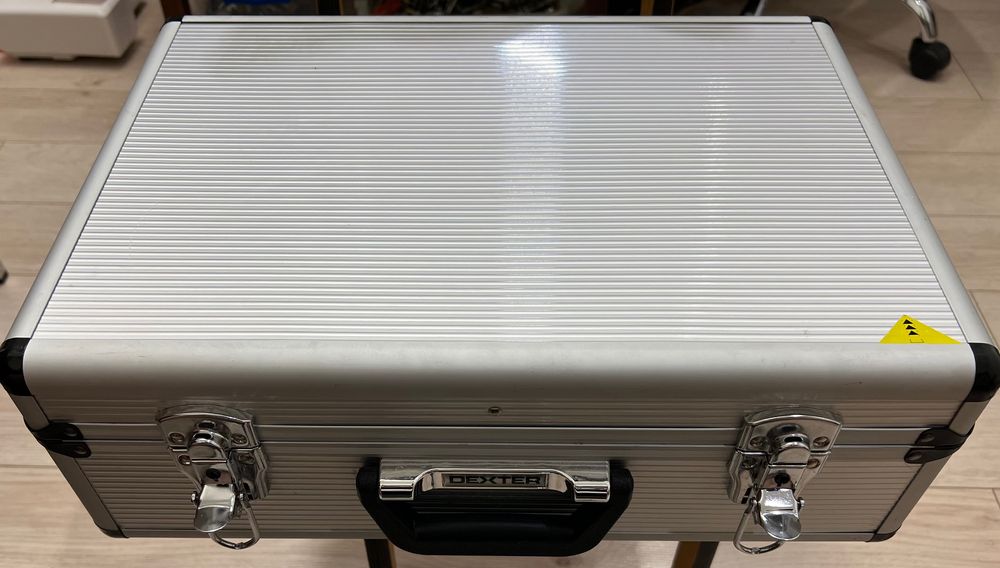 Топовый! Кейс Алюминиевый Для Инструмента Комплект С Отсеками