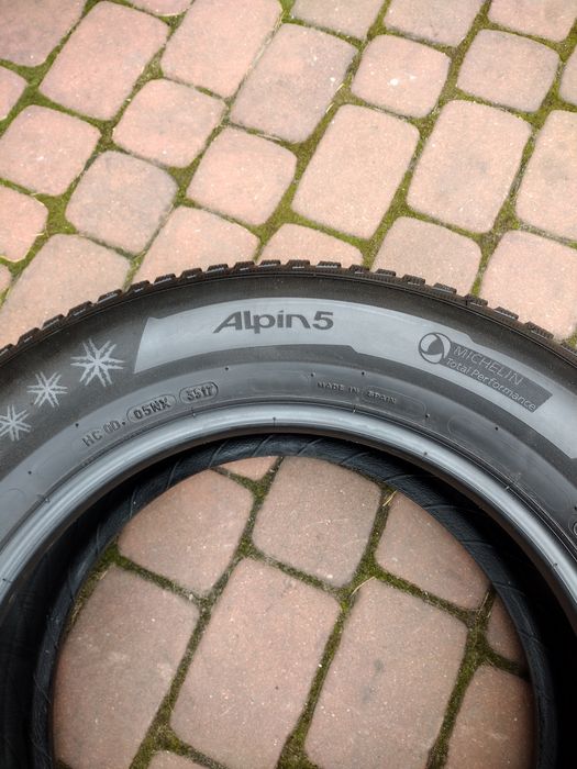 4x opony zimowe MICHELIN ALPIN 5. 215/65R16 6,80mm. Super Stan.