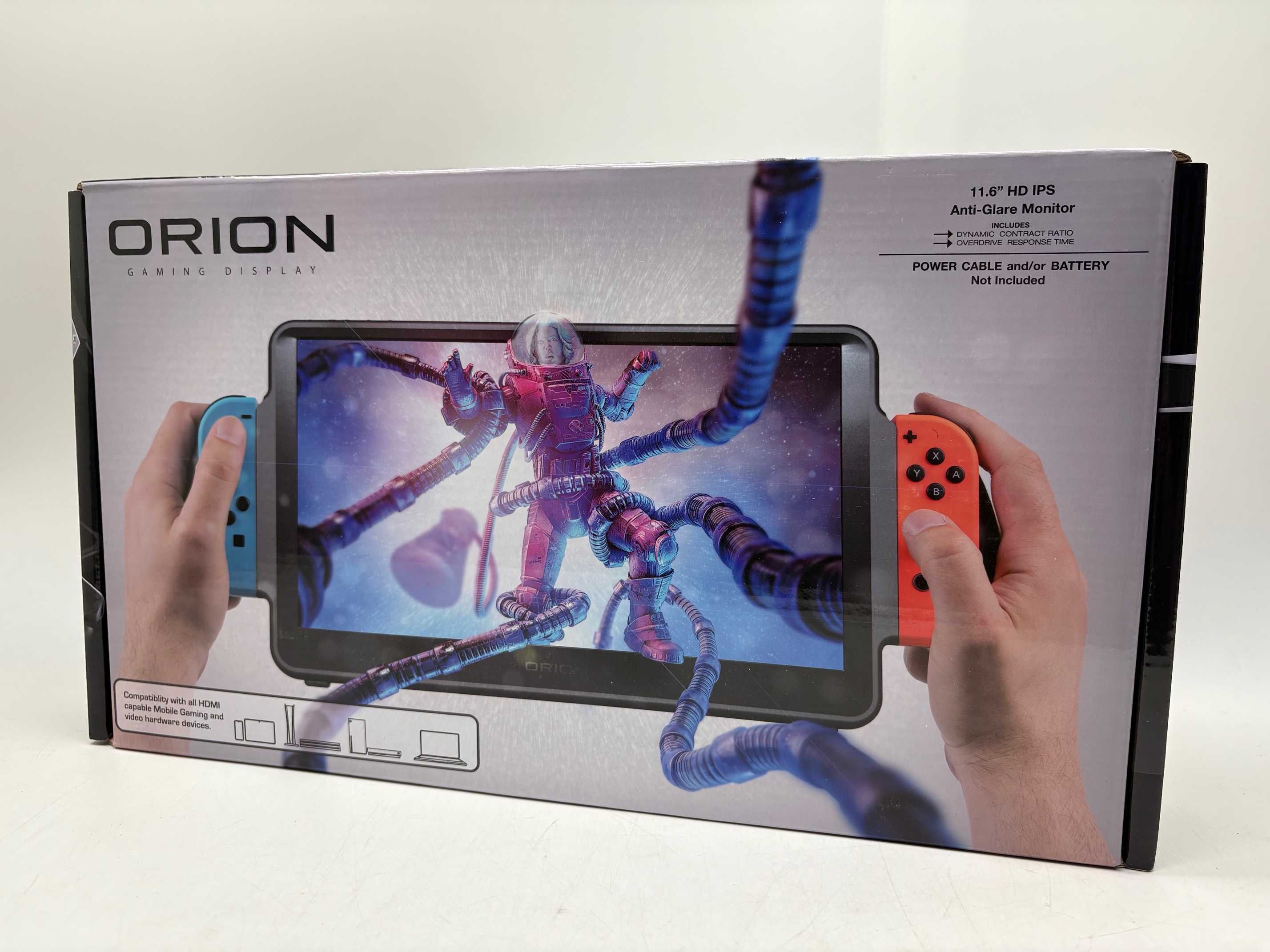 Przenośny Monitor Orion 11,6 IPS z USB Typu C i HDMI NINTENDO Switch