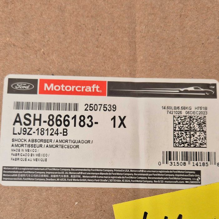 Ford Mustang Mach-E Амортизатор передний левый правый Motorcraft
