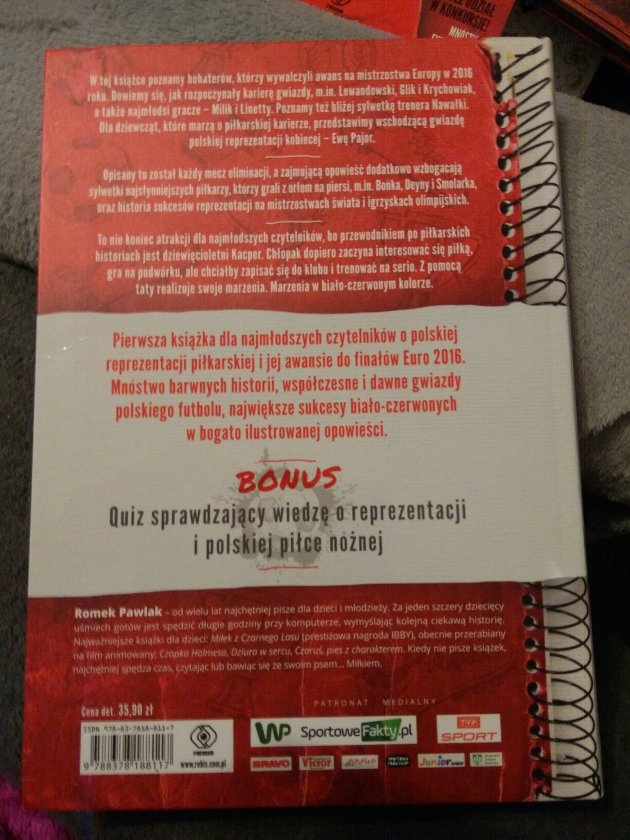 Książka Biało-Czerwone Marzenia Romek Pawlak .