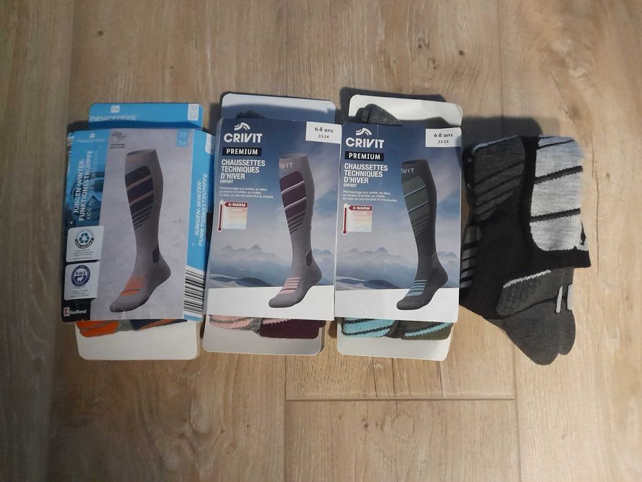 лижні носки шкарпетки високі гольфи Crivit Pro, Німеччина