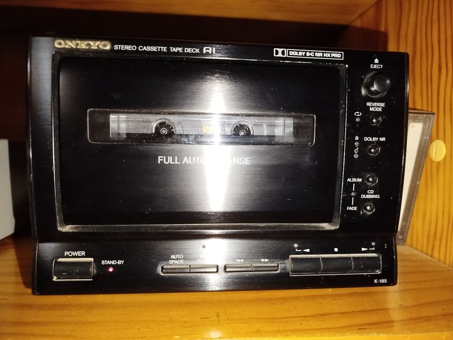 Onkyo  K-185 Stereo k7 Tape Deck Série RI