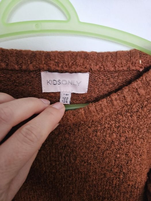 Sweterek cynamonowy name it 128