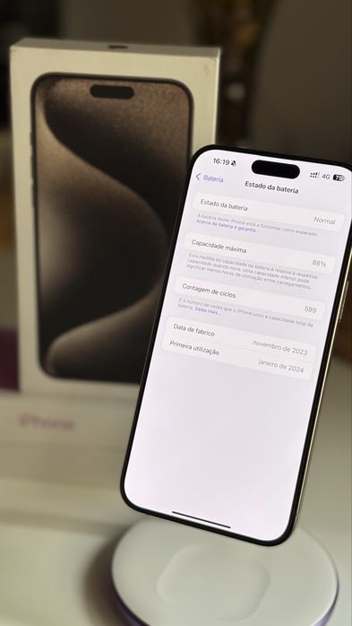 Iphone 15 Pro Max 256GB com garantia de +1 ano