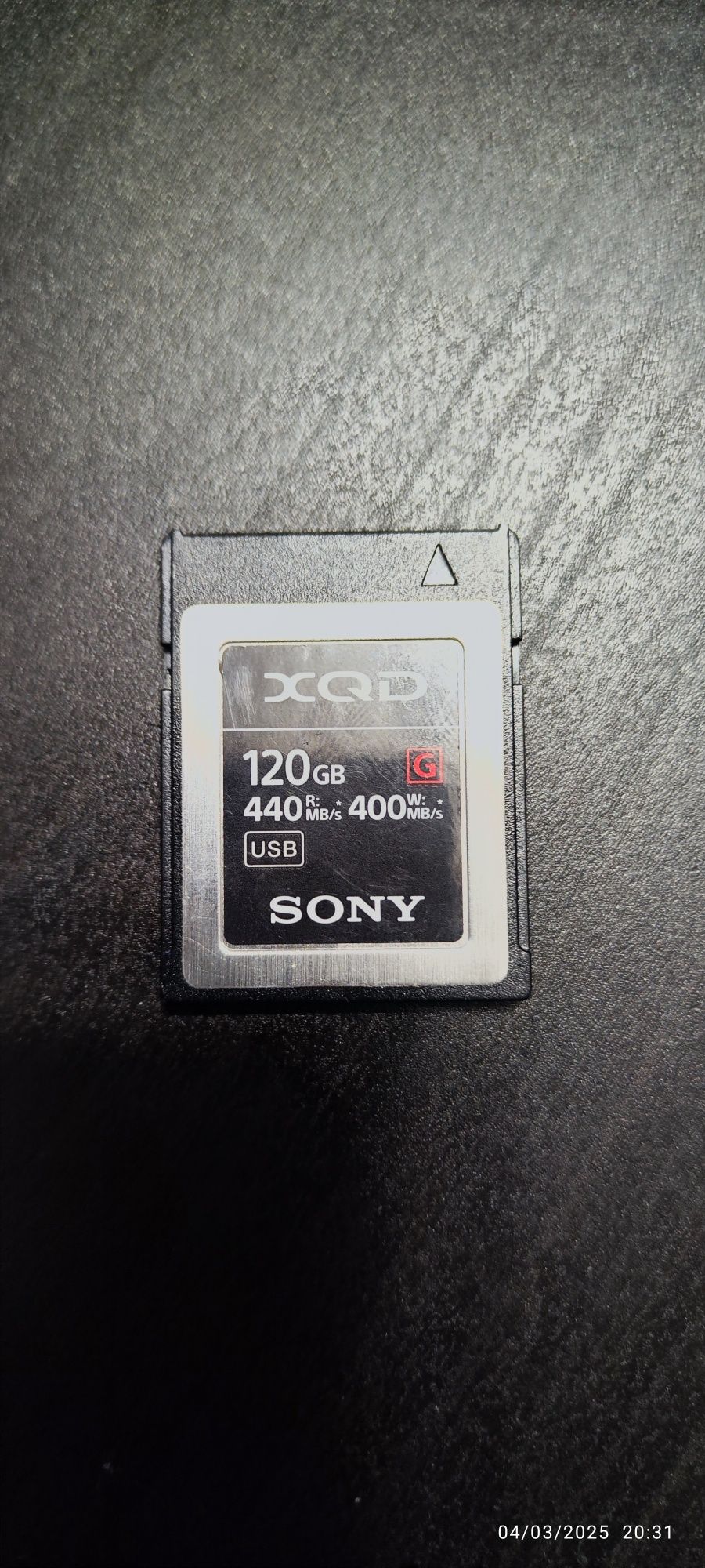 Cartões Memória XQD 120gb