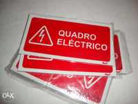 Placa Quadro Electrifico (Informação obrigatoria)