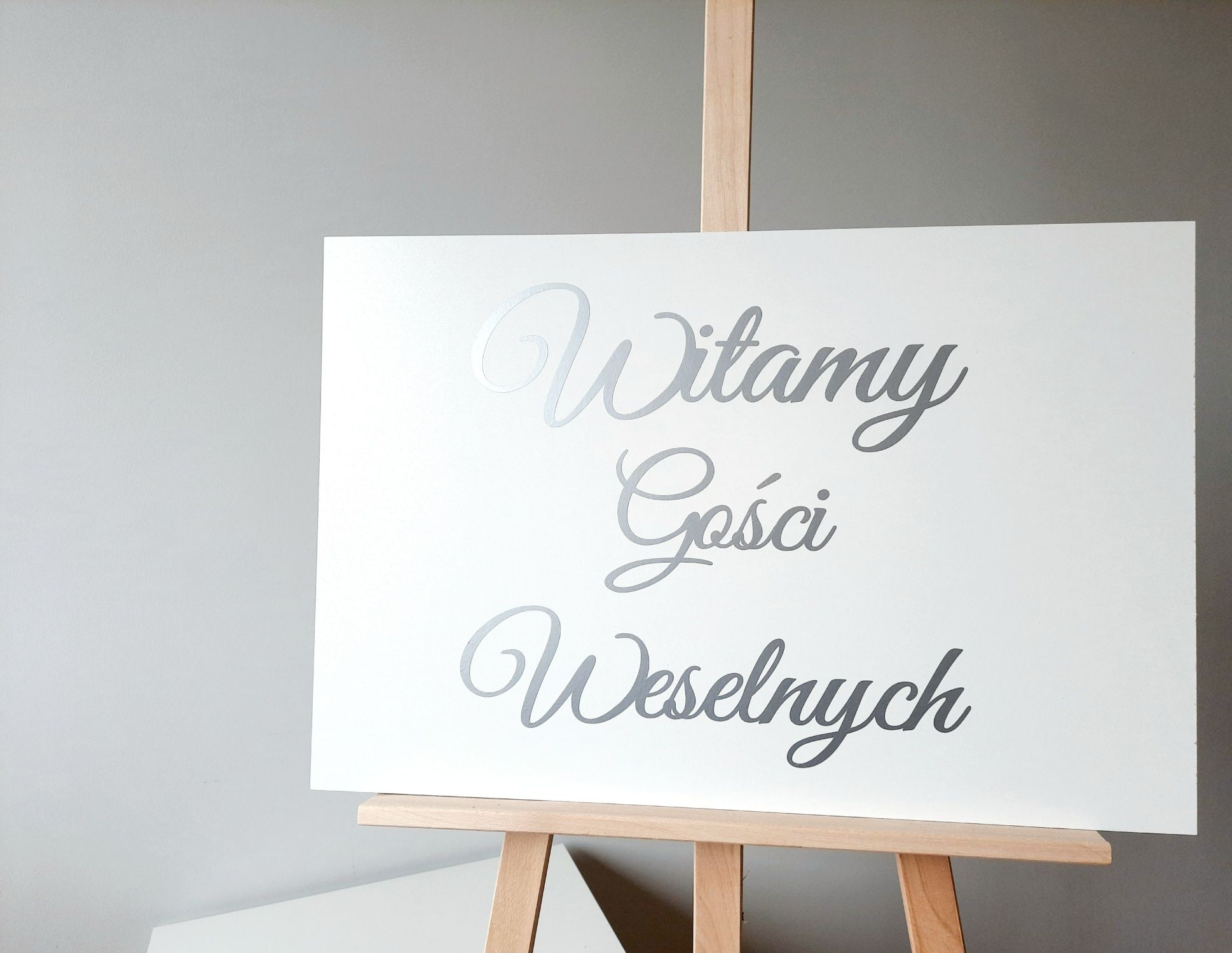 Witamy Gości Weselnych Tablica powitalna tablica ślubna wesele