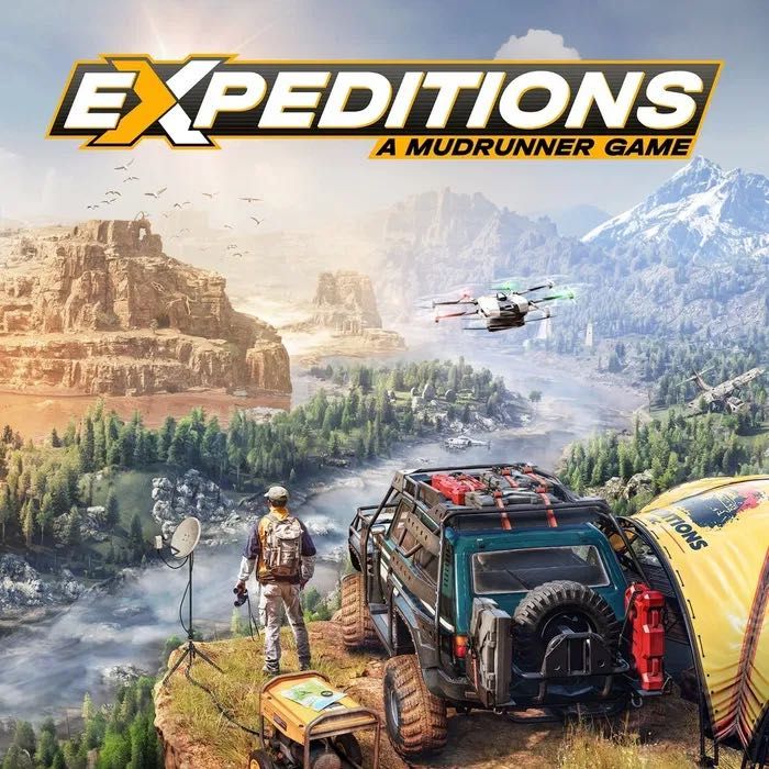 Нові офіційні диски Expeditions: A MudRunner Game - PS5