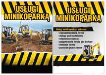 Usługi minikoparką