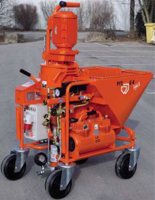 Штукатурка машинного нанесення