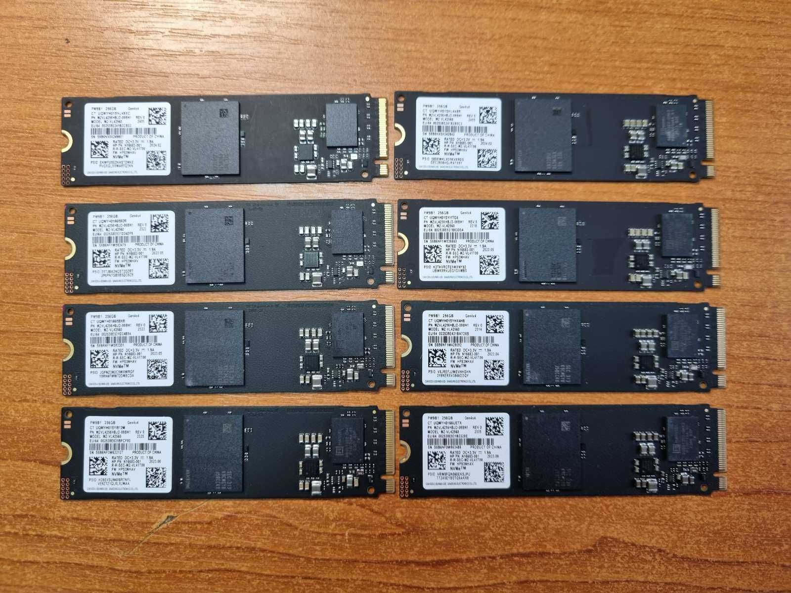 Нові M2 2280 NVMe SSD Samsung PM9B1 256GB m.2 PCI 4.0x4