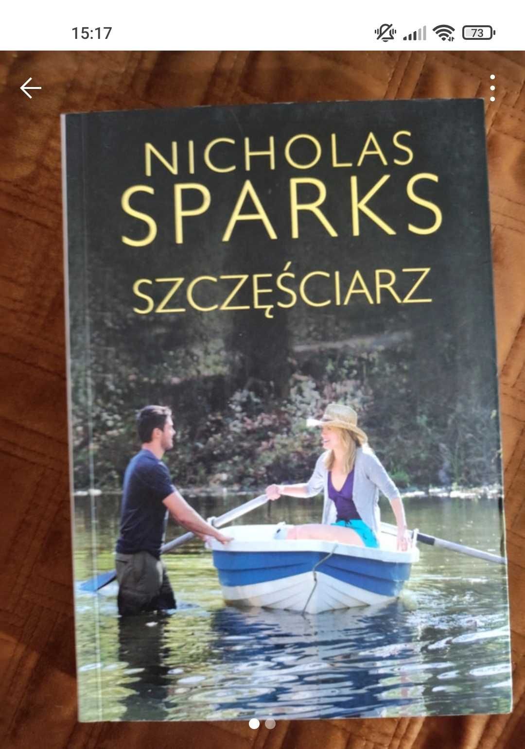Nicholas Sparks Szczesciarz