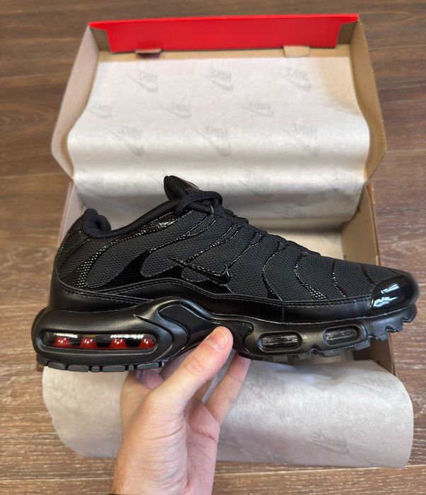 Кроссовки Nike Air Max Plus TN Ultra Black/Кросівки Найк/ 1:1 Оригінал