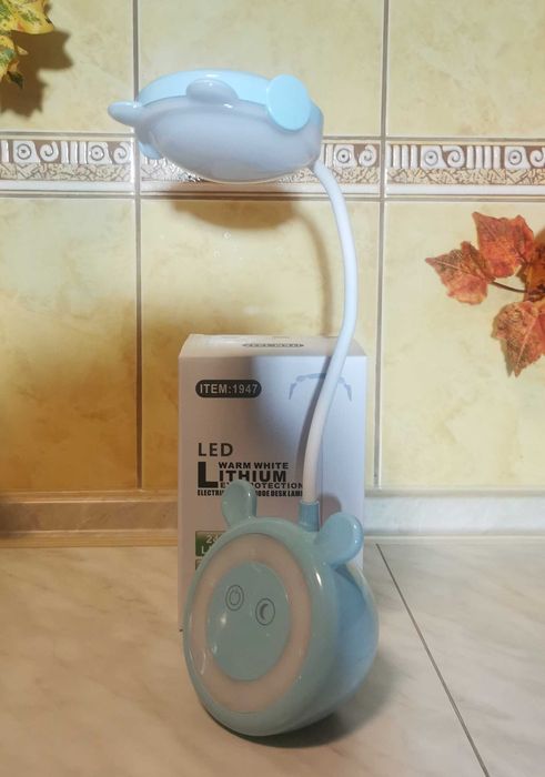 Лампа Настільна Акумуляторна з Нічником Winnboss 1947