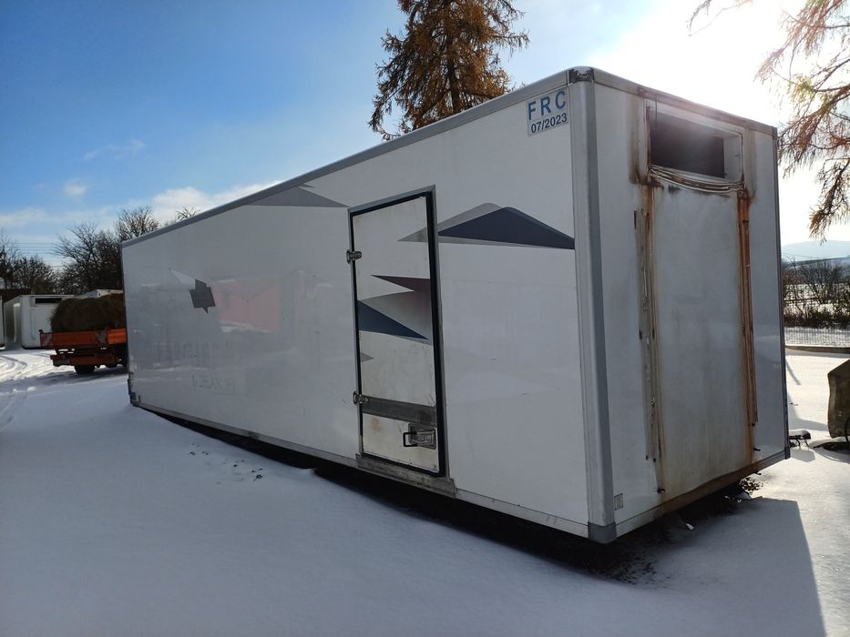 Chłodnia Kontener magazyn 9m biuro socyjalny z transportem