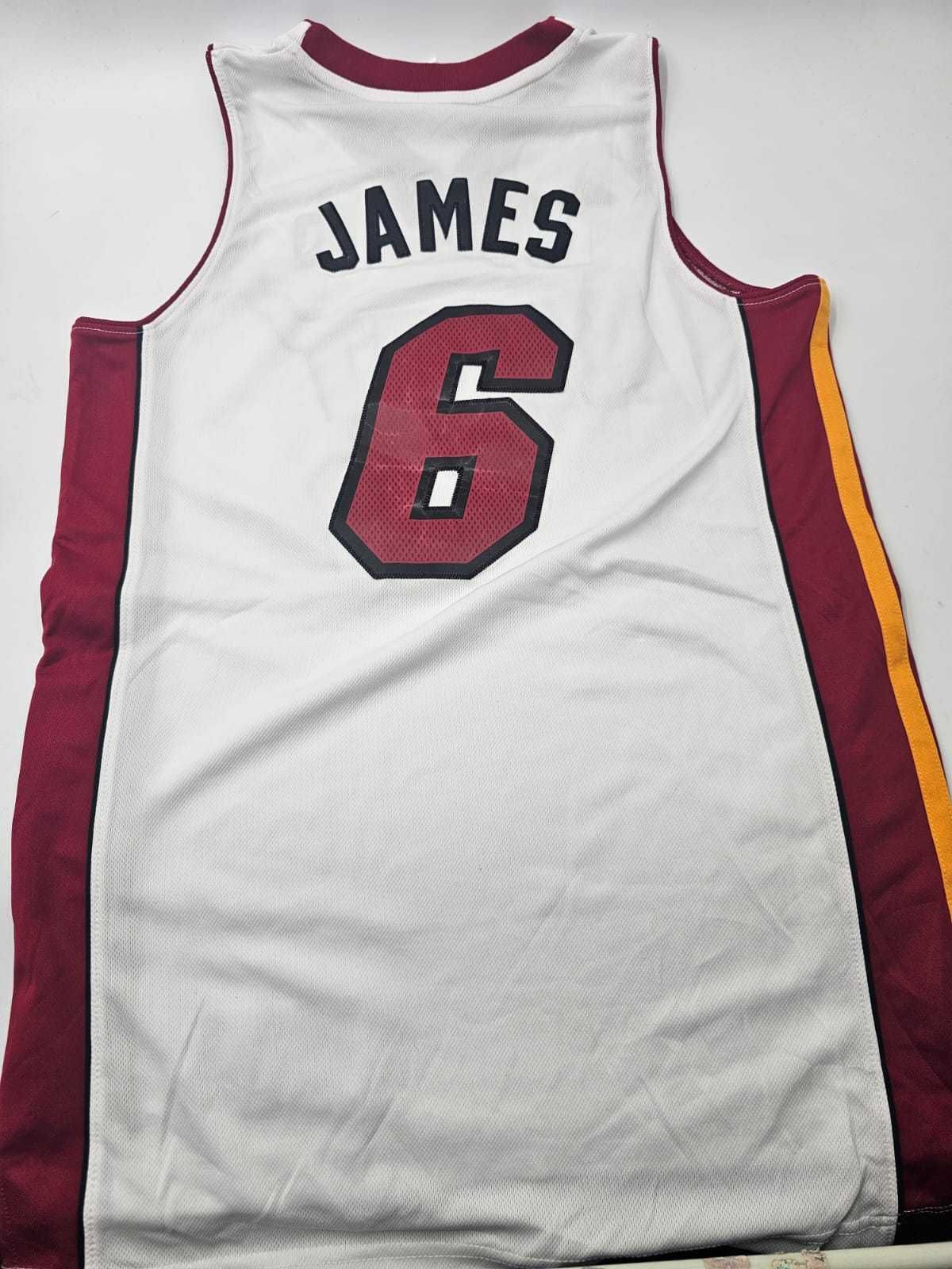 Adidas koszulka NBA Miami Heat LeBron James r. S