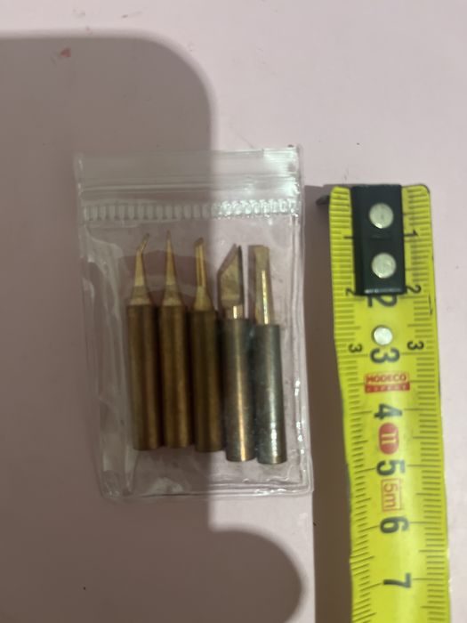 Наконечник паяльника жало концевик паяльника набор 5 штук