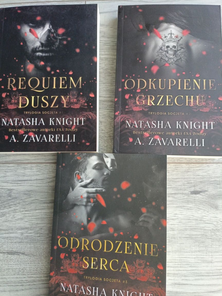 Natasha Knight A. Zavarelli - seria Trylogia socjeta