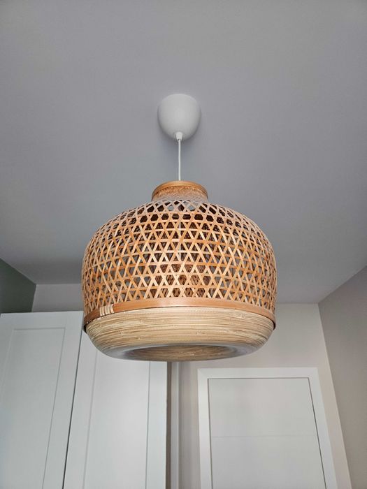 MISTERHULT lampa bambusowa IKEA