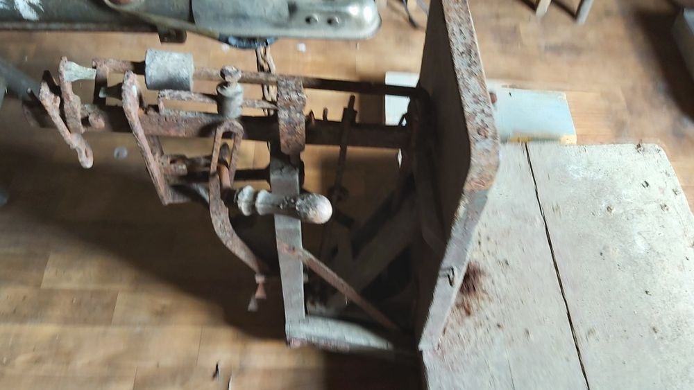 Весы платформенные до 10 пудов W.Hess 1896 год Люблин