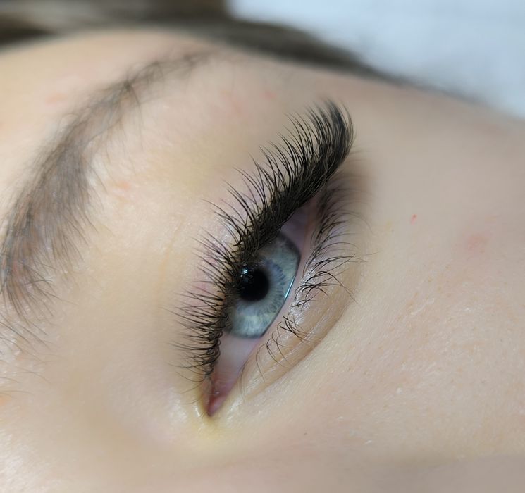 Наращивание ресниц, ламинирование ресниц, Бабурка