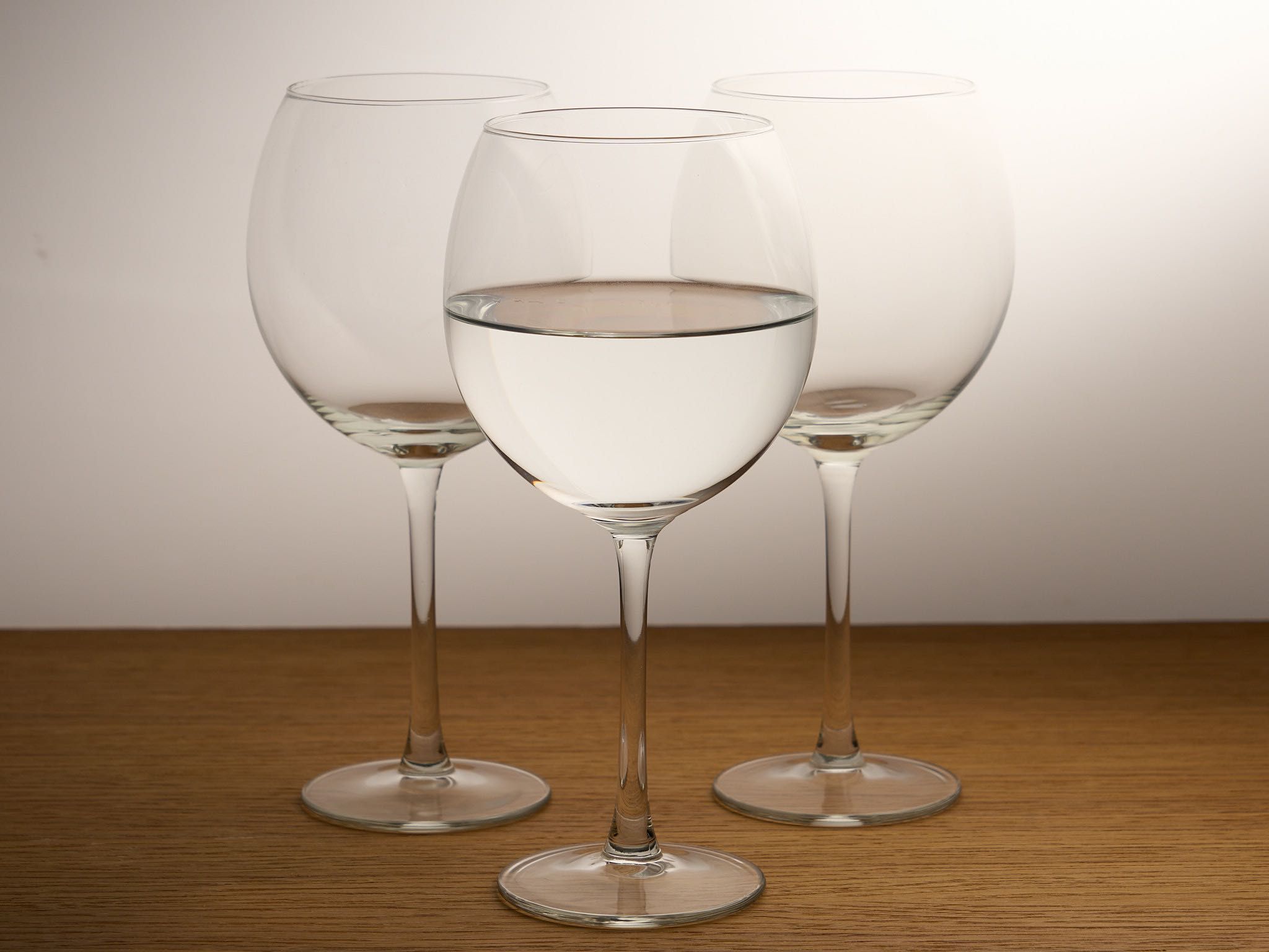 7 Cálices de vinho