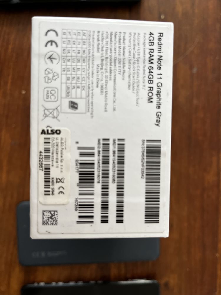 Redmi note 11 uszkodzony na części