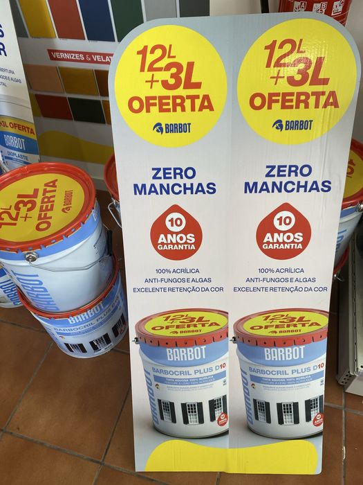 Tinta Barbocril Plus D10 12+3