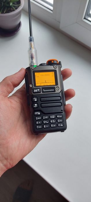 Рація Quansheng UV-K(5) нова прошита з посиленою антеною
Нова!!!
Рація