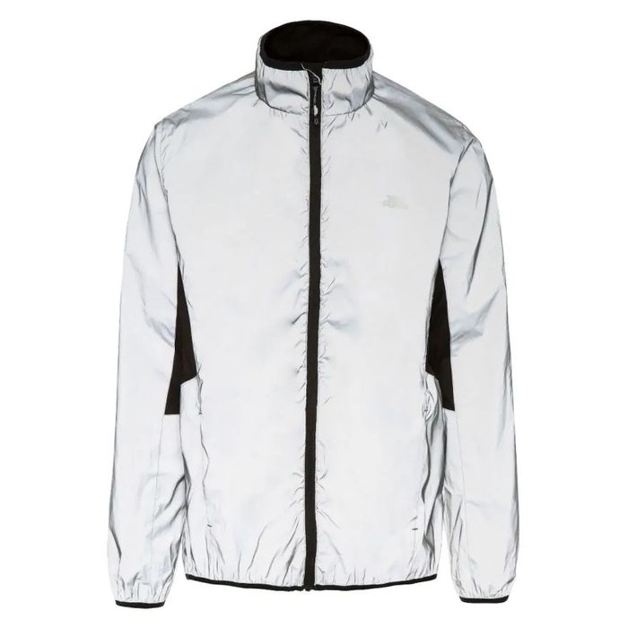 Kurtka odblaskowa  męska Zig tkany  100 % poliester  Silver Reflective
