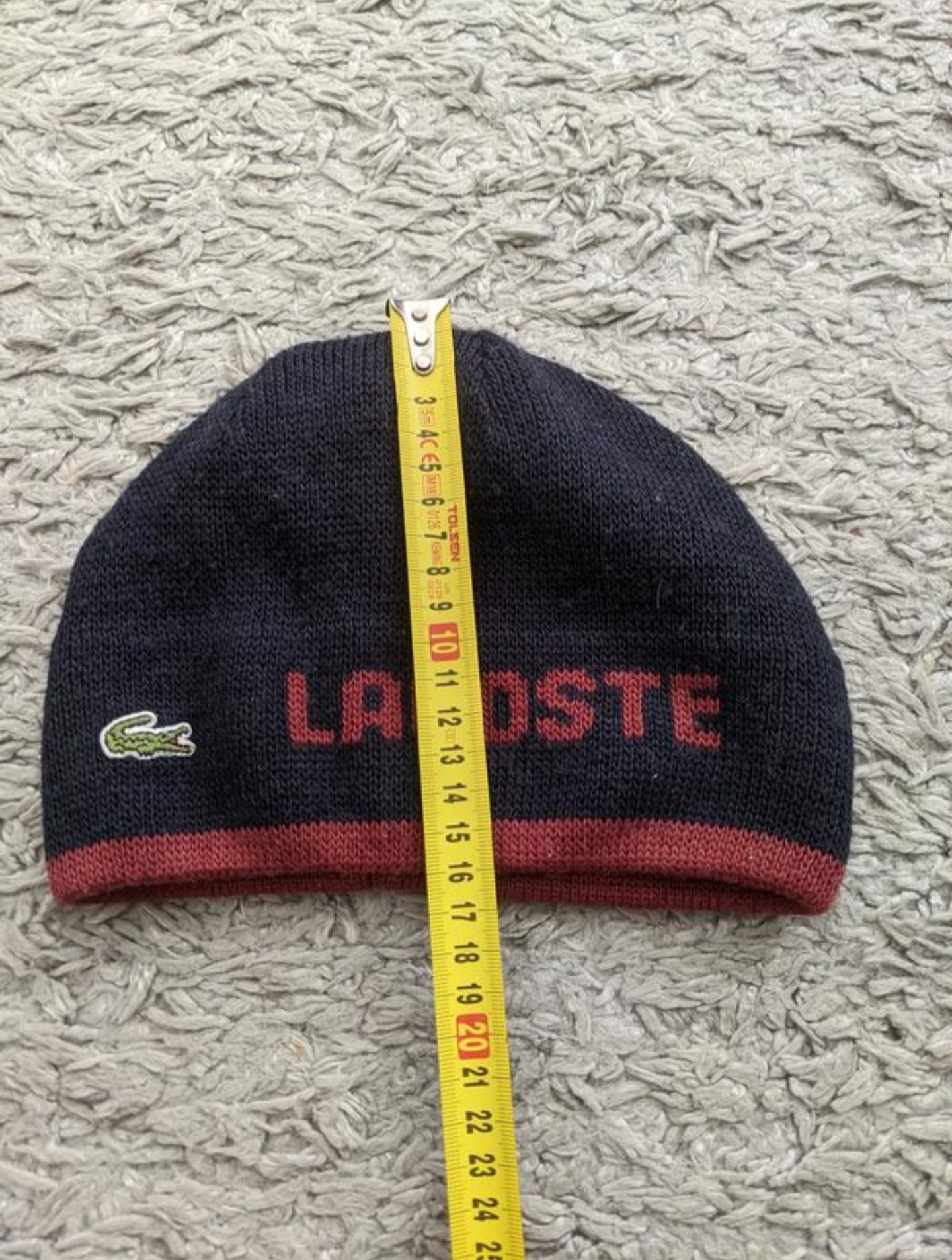 Шапка lacoste, one size, оригінал, вінтаж