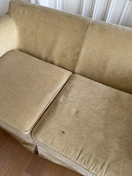 Velvet Sofa - rozkładana kanapa z weluru