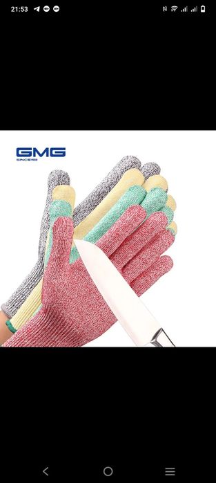 Перчатки от порезов