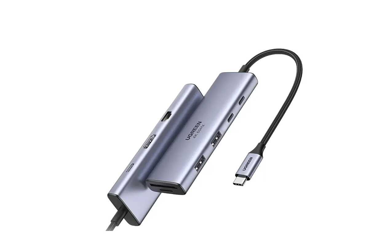 UGREEN hub 9 in 1 HDMI 4K 60Hz, Type C ,PD 100W, RJ45, USB-A, USB-C