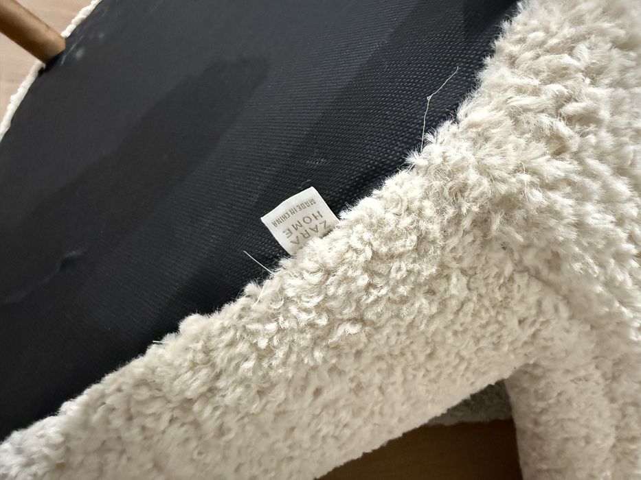Cadeirão bouclé ZARA HOME