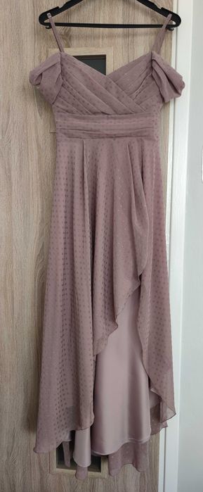 Sukienka maxi Illuminate IRIS zgaszona jagoda