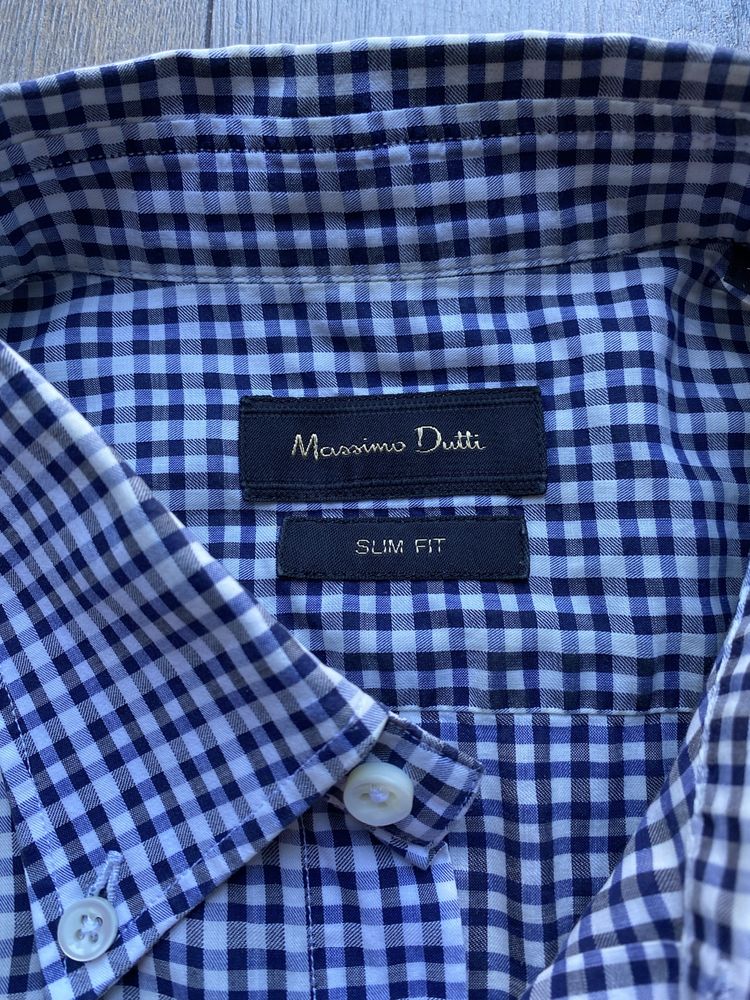 Koszula w kratę Massimo Dutti