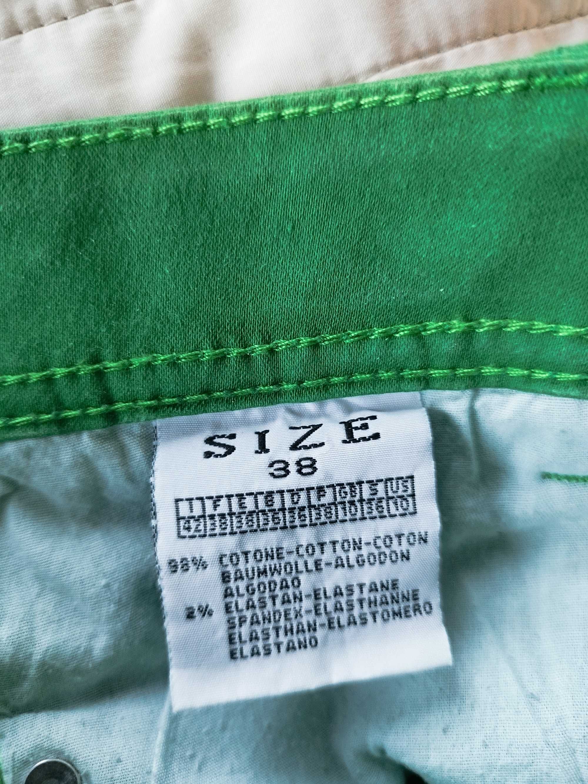 Damskie spodnie, zielone, Miss RJ, 38