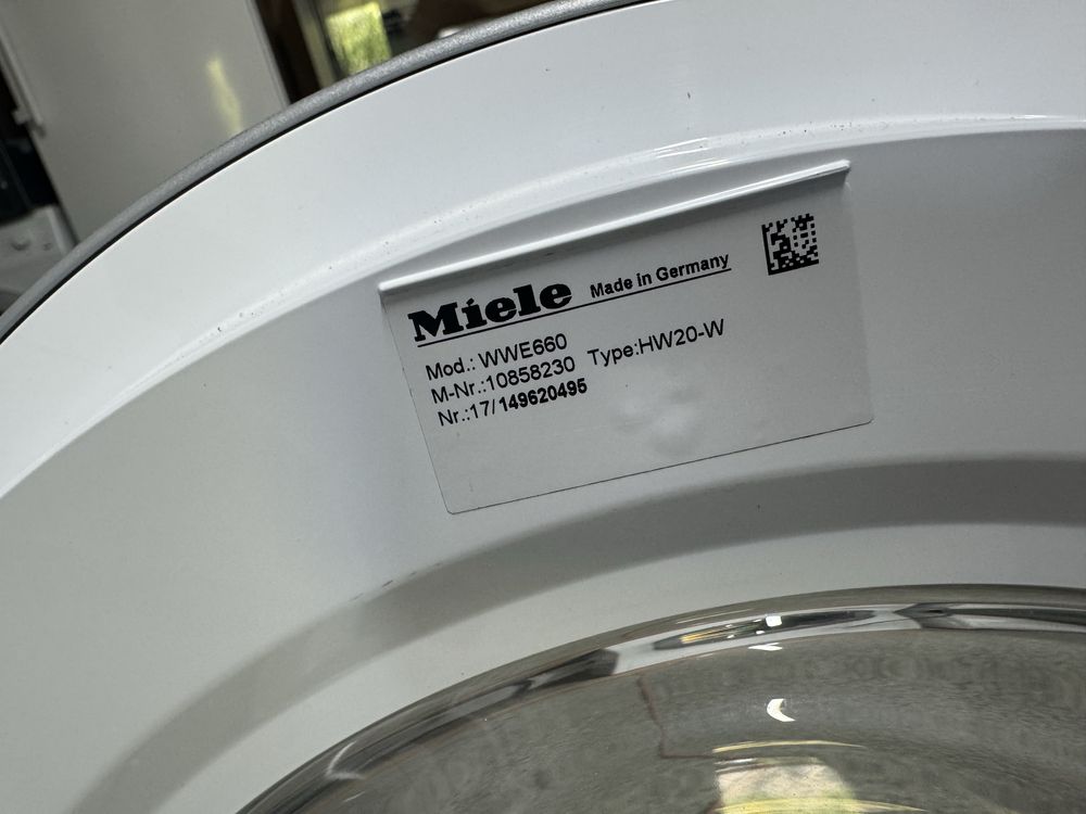 Пральна машина Miele WWE660 TwinDose WiFi connect (стиральная)