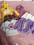 Bluzy 110/116 dziewczynka