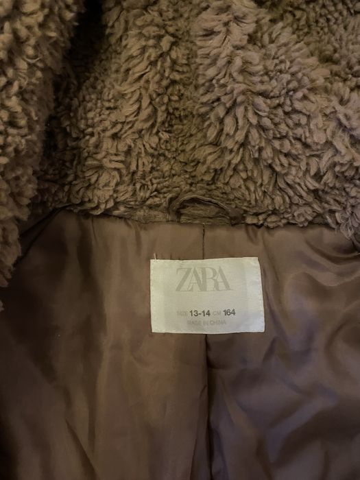 Куртка тедди Zara для девочки р.164