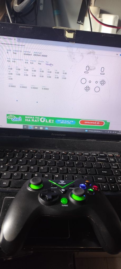 pad Xbox one bezprzewodowy podświetlane przyciski
