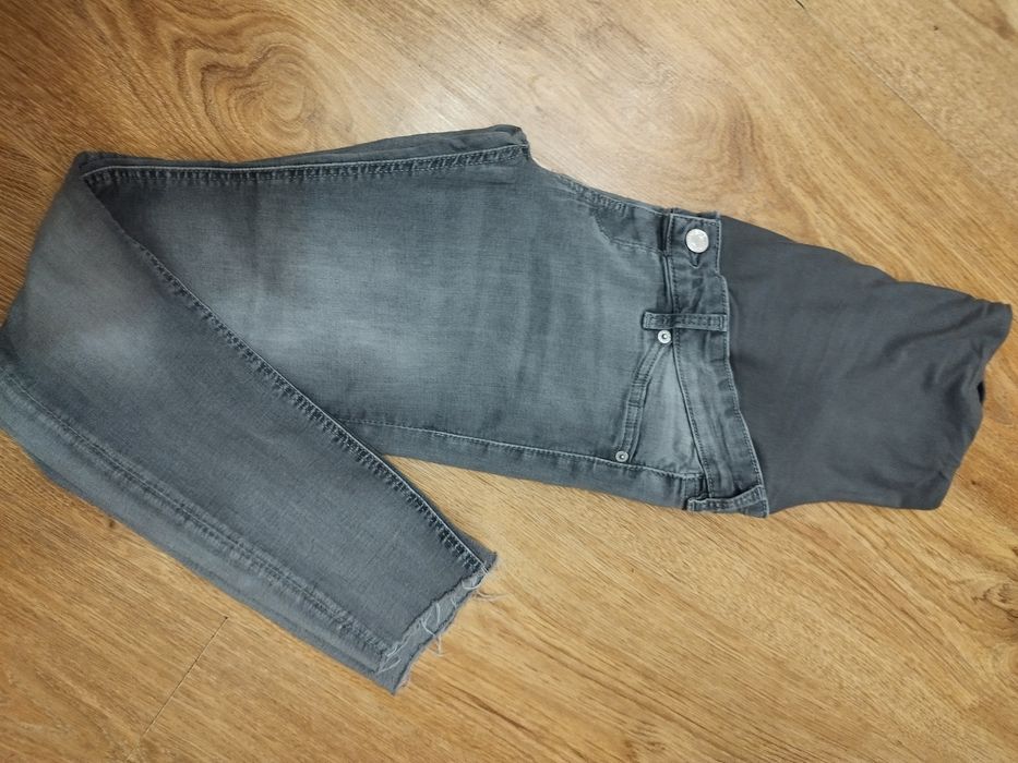 Jeansy ciążowe S