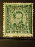 1884/1887 Selo Da Série D° Luís I De Frente Novos Valores MLH *