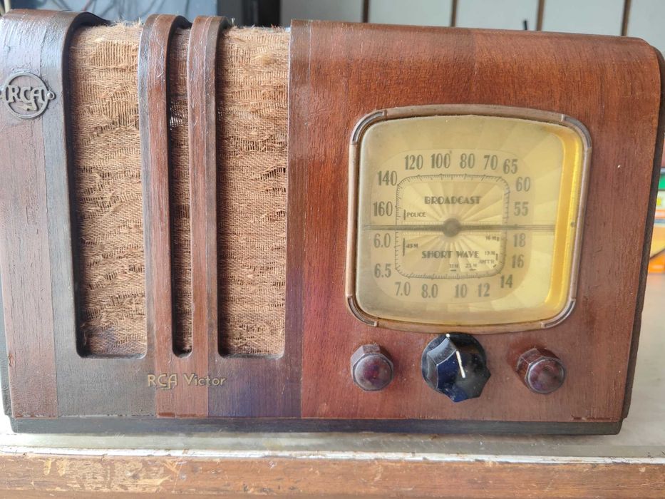Rádio RCA VICTOR, anos trinta 110voltes, raro