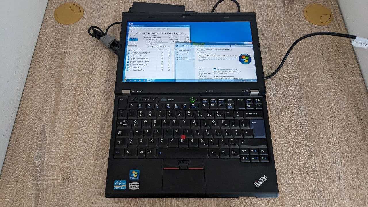 Бізнес-ультрабук Lenovo ThinkPad X220: IPS/i5/8gb/128 mSata SSD