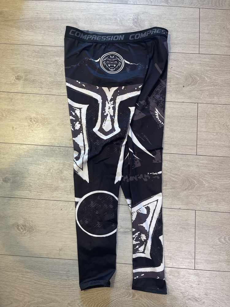 Leginsy kompresyjne MMA kickboxing BJJ brazylijskie Jiujitsu crossfit